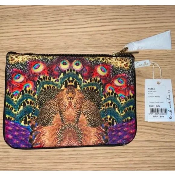 CAMILLA Xanadu Rising Coin and Phone Purse - Picture 2 of 3